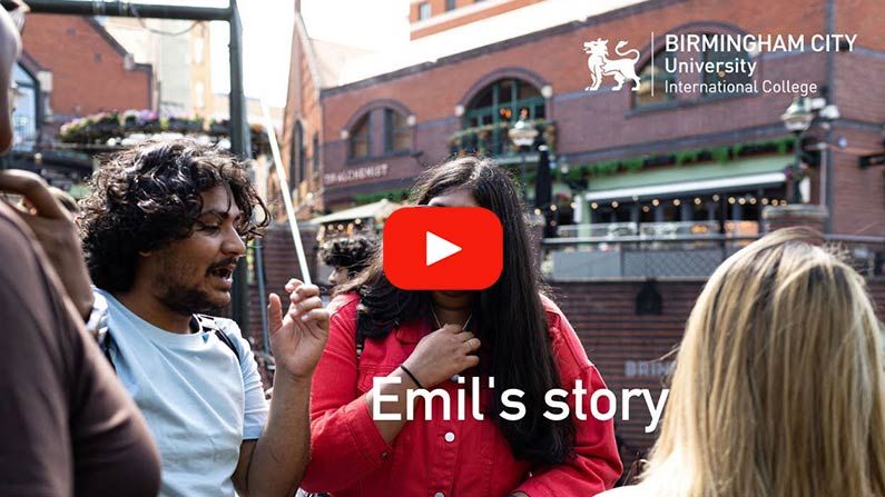 Play Video - It was a good transition, learning self-study in BCUIC - Emil's story | BCUIC