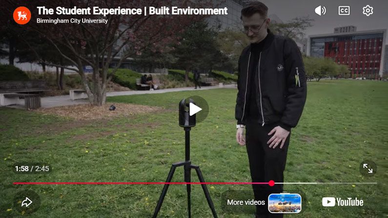 Play Video - The Student Experience | Built Environment