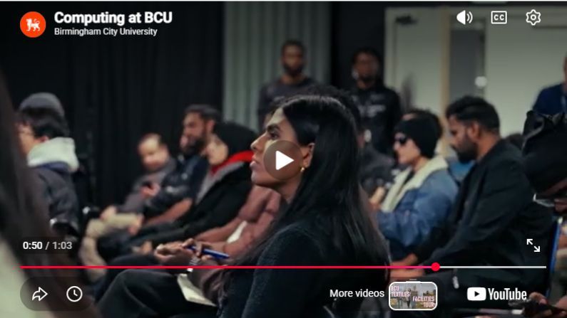 Play Video - Computing at BCU